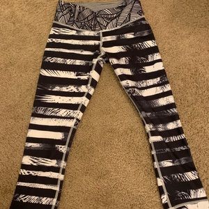 Lulu lemon striped workout pants